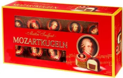 Produktbild von MaitreTruffout Mozartkugeln 200 g