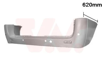 Produktbild von Stoßstange Stoßfänger Hinten Grundiert Fiat Scudo ab 2007 9467073478
