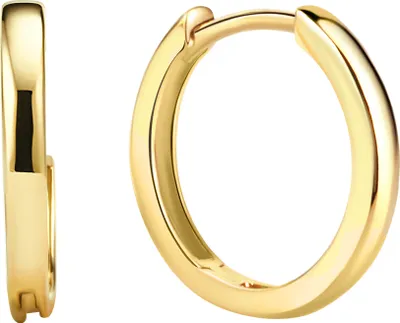 Produktbild von V Creolen 333/- Gold 1,4cm gelb 371310915