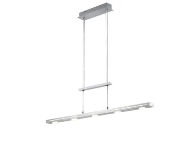 Zdjęcie produktu dla Żyrandol LED LACAL srebrno-biały 4W Odcienie bieli 350lm metal wym:160x100x8cm IP20 Trio
