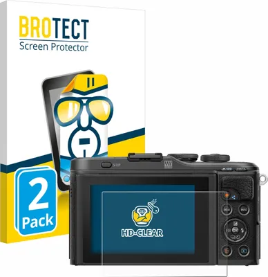 Produktbild von 2x Für Olympus PEN E-PL10 Schutzfolie BROTECT Displayschutz Display Schutz Folie Klar Transparent
