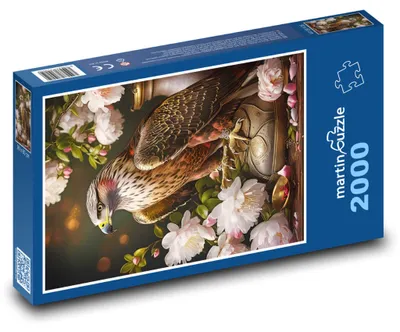 Produktbild von martinpuzzle - Puzzle 2000 Teile - Adler.