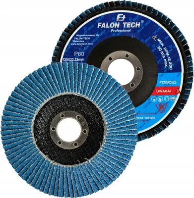 Produktbild von Lamellenscheibe 125 g 60 Zirkonium