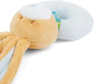 Produktbild von Kleine blaue Häschenrassel aus Plüsch für Jungen