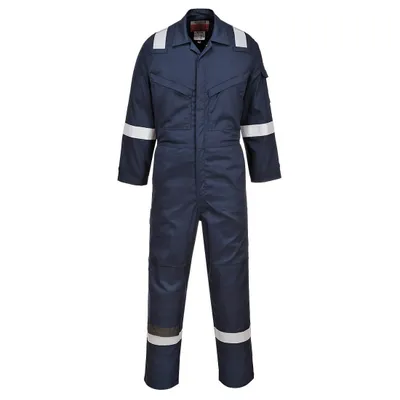 Produktbild von Portwest FR22 Flammhemmender Insektenschutz Overall 210gm Navy Gr. M