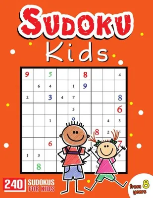 Productafbeelding van Sudoku Puzzelboek voor Kinderen 8 tot 12 Jaar met 240 Opdrachten