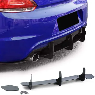 Für VW Scirocco 4 Typ 137 138 2008-17 Heckdiffusor Diffusor Splitter Performance in der Farbe von Carparts-Online GmbH