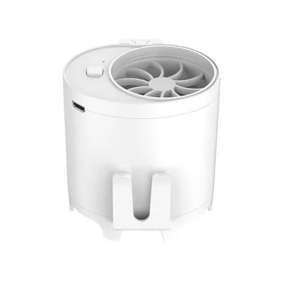 Imagen del producto de Ventilador de mano silencioso, ventilador USB multifuncional para actividades al aire libre, color blanco