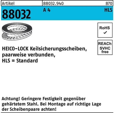 Produktbild von Keilsicherungsscheibe R 88032 HLS-39S A 4 geklebt