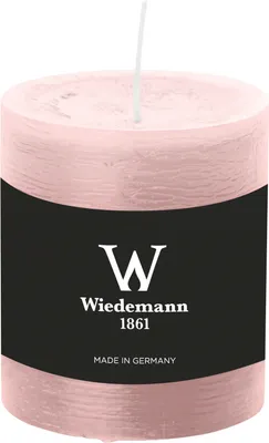 Produktbild von Wiedemann Marble Rustik Kerzen, Stumpenkerzen, Rose 80 x Ø 68 mm