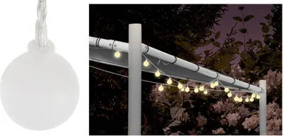 Productafbeelding van LED-feestverlichting, buiten, warmwit, 80 LED's