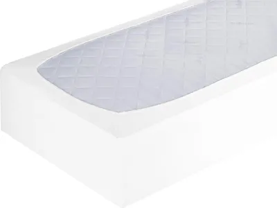 Produktbild von Spannbettlaken, 200x200 cm, weiß, Steghöhe 30 cm