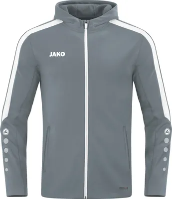 Produktbild von Jako Kapuzenjacke Power steingrau L
