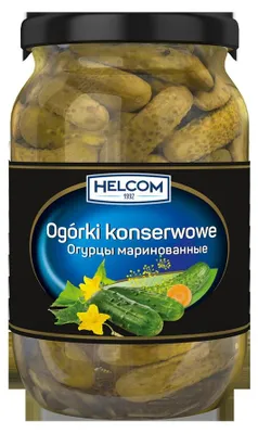 Zdjęcie produktu dla Helcom Ogórki konserwowe 900ml