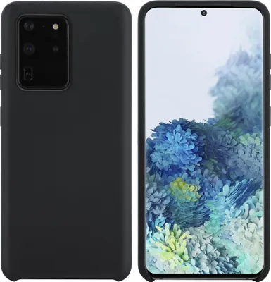 Image de Samsung Galaxy S20 Ultra Noir Coque arrière - Silicone