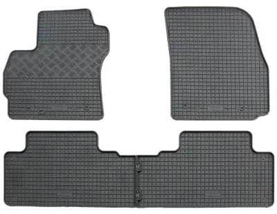 Gummifußmatten Set 4-teilig für Mazda 5 II CW (2010-2018), schwarz
