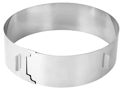 Produktbild von Tortenring mit 2 Griffen, Ø 15-30x7,5 cm