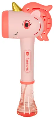 Immagine prodotto di Pistola per bolle di sapone Macchina per bolle Bacchetta per unicorno Suono leggero