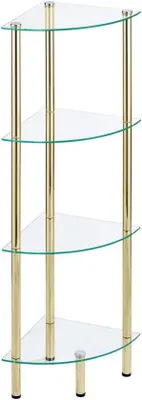Zdjęcie produktu dla mDESIGN 13020MDHS, Szkło, Stal, Mosiądz, Przezroczysty