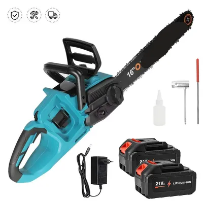 Produktbild von Kettensäge - Astsäge - Handsäge - Heckenscheren - Akkubetrieben - 40 cm (16 Zoll) - 18 V - 3500 W - Bürstenlos