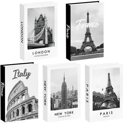 Image de Ensemble de livres décoratifs - 5 pièces, pliables