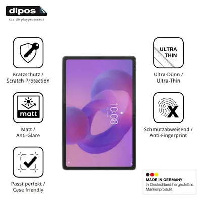 Image de 2x Film de protection d'écran pour Lenovo Idea Tab Plus TB361FU protecteur antireflet dipos