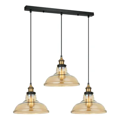 Produktbild von Hubert MDM-2381/3 GD+AMB Italux Hängelampe