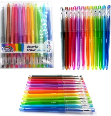 Produktbild von Fiorello Gelstifte 12 Farben GR-F573-12 160-21 40