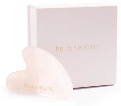 Obrázek produktu pro Kamen Gua Sha z růžového křemene – nástroj pro masáž obličeje proti vráskám – přírodní péče o pleť
