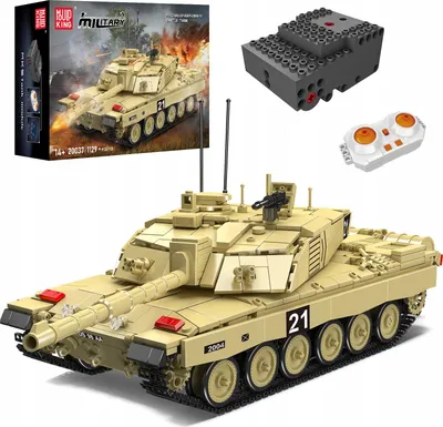 Produktbild von Mold King 20037 Challenger 2 Panzermodell aus Bausteinen