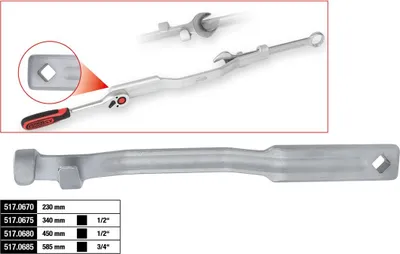 Produktbild von KS Tools Schlüsselverlängerung, 230 mm