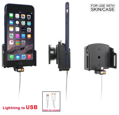 Produktbild von Brodit Gerätehalter 514667 - für Smartphones - Apple iPhone XR, Apple iPhone Xs, Apple iPhone Xs Max und weitere