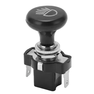 Image de Commutateur de phares Club Car, type poussoir-tiroir 4034, 12 V, 15 A, remplacement universel pour EZGO