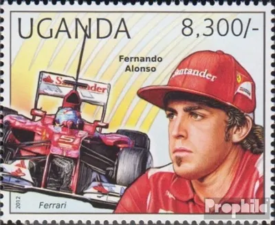 Produktbild von Briefmarken Uganda 2012 Mi 2910 (kompl.Ausg.) postfrisch Automobilrennsport der Formel 1