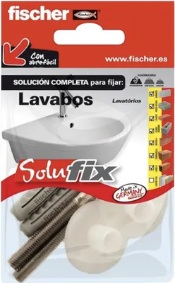 Immagine prodotto di Kit di fissaggio per lavabo 569818 Solufix Fischer