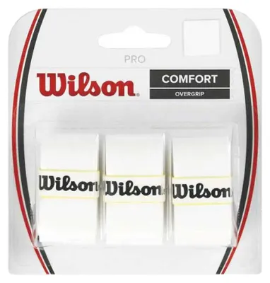 Obrázek produktu pro Wilson - „Pro“ grip (balení po 3 ks) PP8620 (jednotná velikost) (bílá)