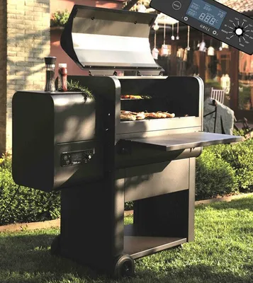 Produktbild von Pelletgrill XXL Pellet Grill Räuchergrill Smoker Temperaturregler BBQ 56304