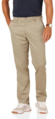 Produktbild von Amazon Essentials Herren Straight-Fit-Stretch-Ganztags-Golfhose, Khakibraun, 34W / 33L