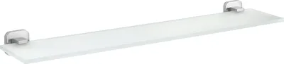 Produktbild von tesa Badablage ohne Bohren - Glas - 60 cm - Glasablage für Badezimmer - ESTEETIC