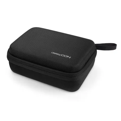 Produktbild von deleyCON Tasche Hardcase für GoPro Actionkamera & GoPro Zubehör Robust Strapazierfähig Staubschutz Aufprallschutz Spritzwasserschutz für GoPro HERO 12 HERO 11 HERO 10 HERO 9 HERO 9 Gr. M - Schwarz