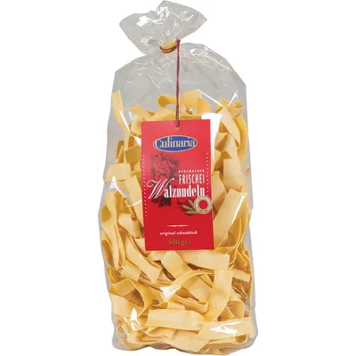 Image de Culinaria Hausmacher Frischei Walznudeln original souabe 20mm 500g