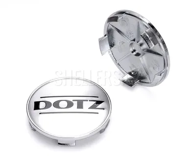 Obrázek produktu pro Středová krytka alu kola Ø 65/68mm, Dotz ZO2220, plast, kovovým logem, stříbrné