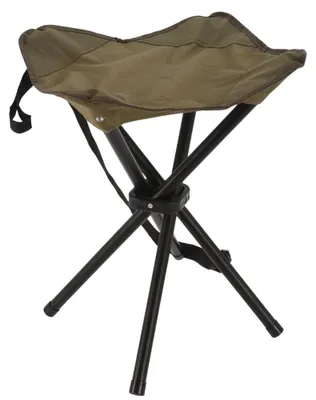 Image de Chaise pliante - Chaise de camping - Verte - 33x33x40 cm