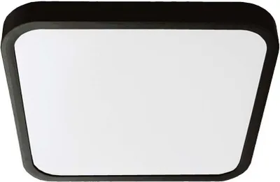 Obrázek produktu pro LED Solution Černé přisazené LED svítidlo čtvercové 295x295mm 24W IP44 Premium Barva světla: Denní bílá 76461-24
