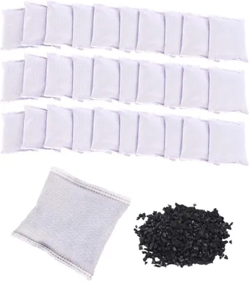 Imagen del producto de Filtros de carbón activado para agua, 10 g, 30 unidades, para destiladores de agua