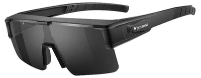 Zdjęcie produktu dla Okulary rowerowe, polaryzacyjne, lekkie, czarne (polaryzacyjne)