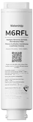 Ersatzfilter für RO-System, 0,0001 μm, 12 Monate, 1 Stück, 10,8 x 10,8 x 36,3 cm