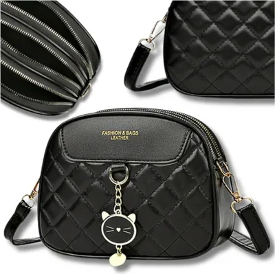Image de J&W Sac à bandoulière Gurtena noir Taille unique