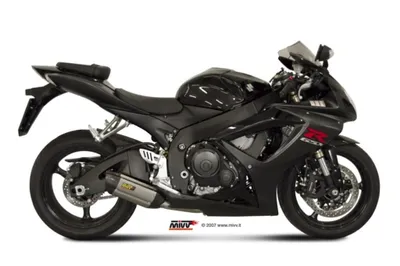 Obrázok produktu pre Mivv SPORT tlmič SUONO SLIP-ON kryty z nehrdzavejúcej ocele pre SUZUKI GSX-R 600 BJ 2006 > 2007