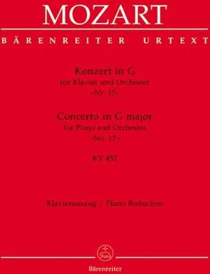 Produktbild von Konzert G-Dur KV453 für Klavier und Orchester